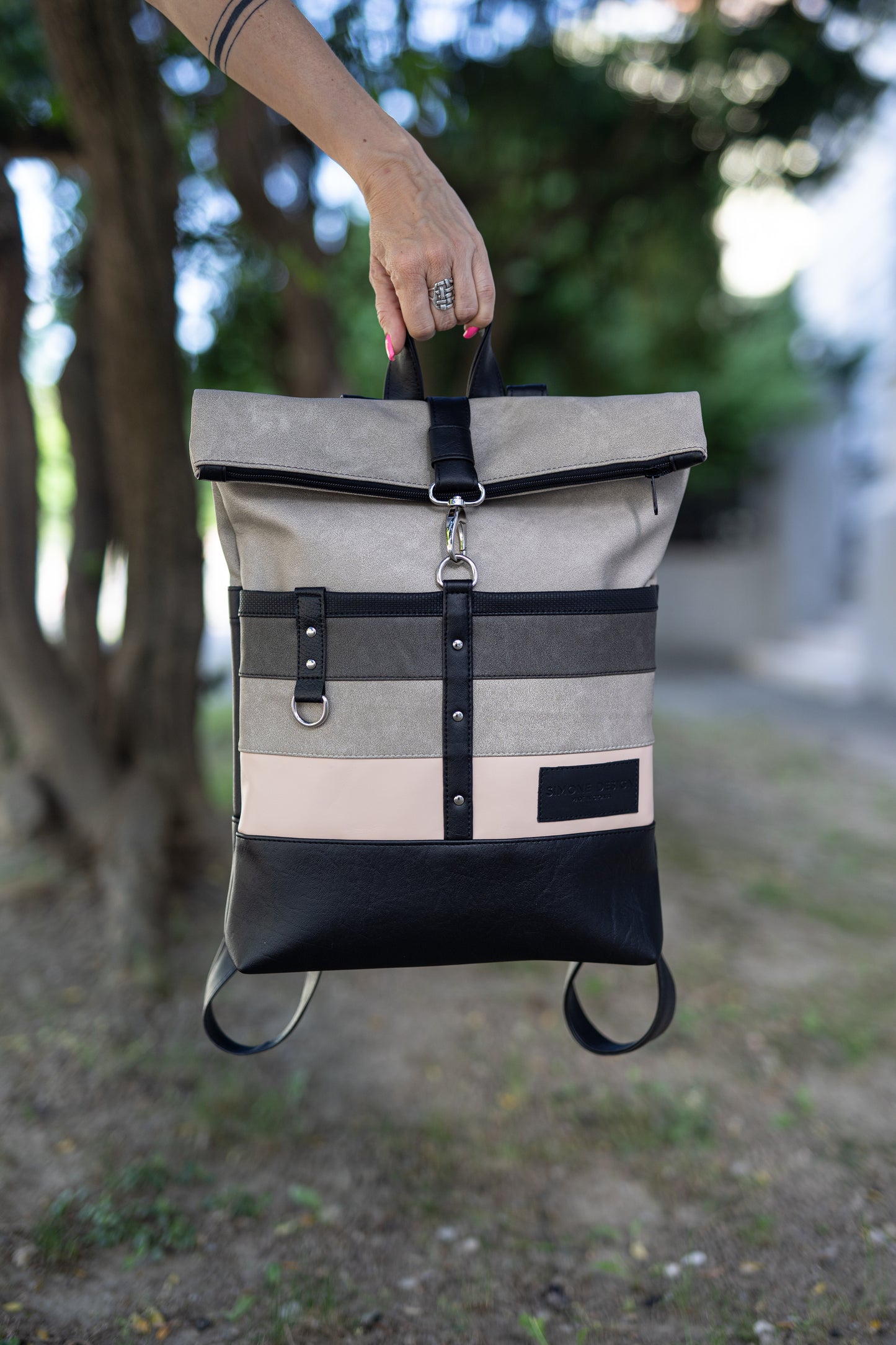 Flypack Ruksak 3 Colore Rosy