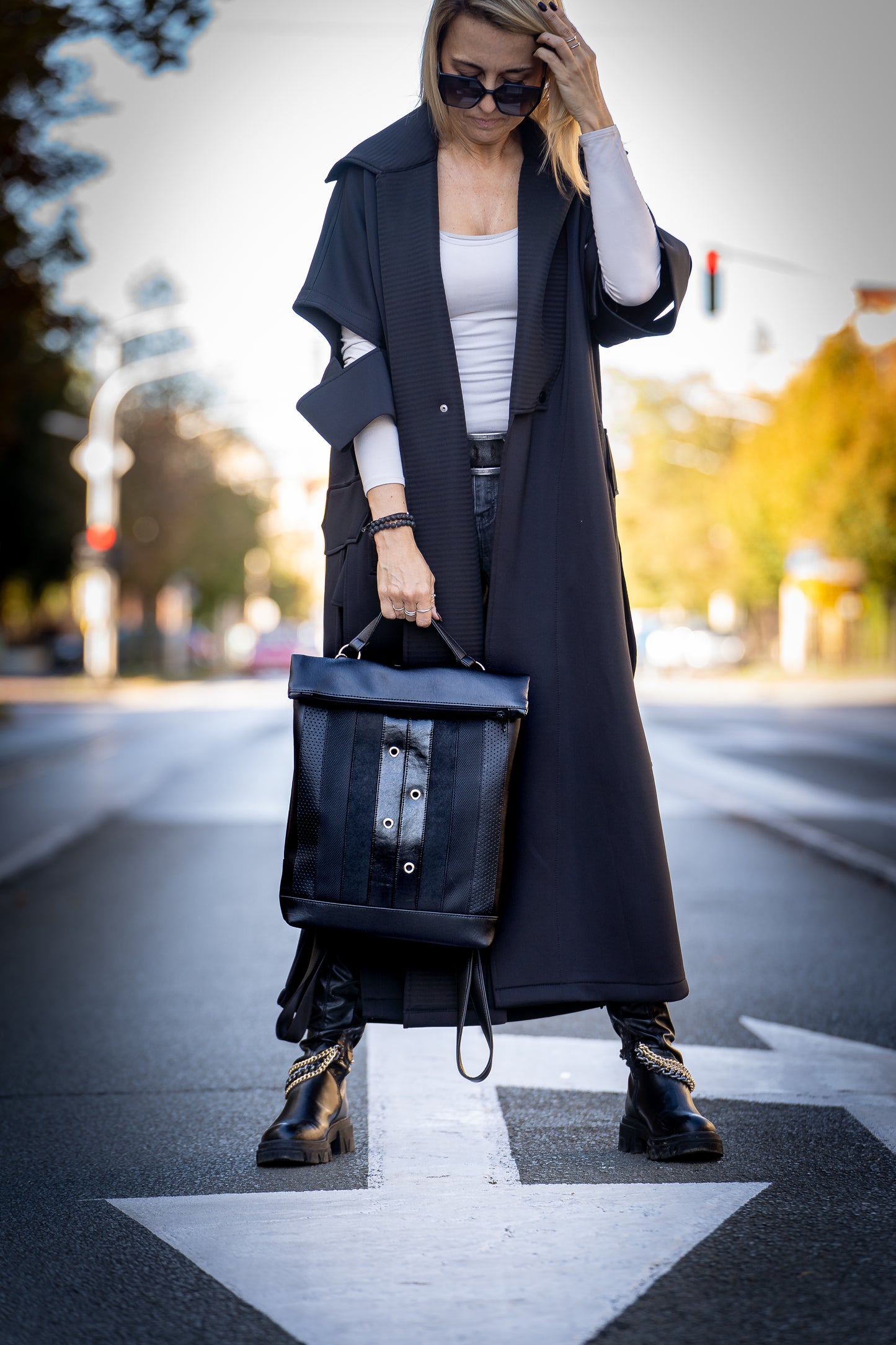 3WAY+ Ruksak Sculpt Black