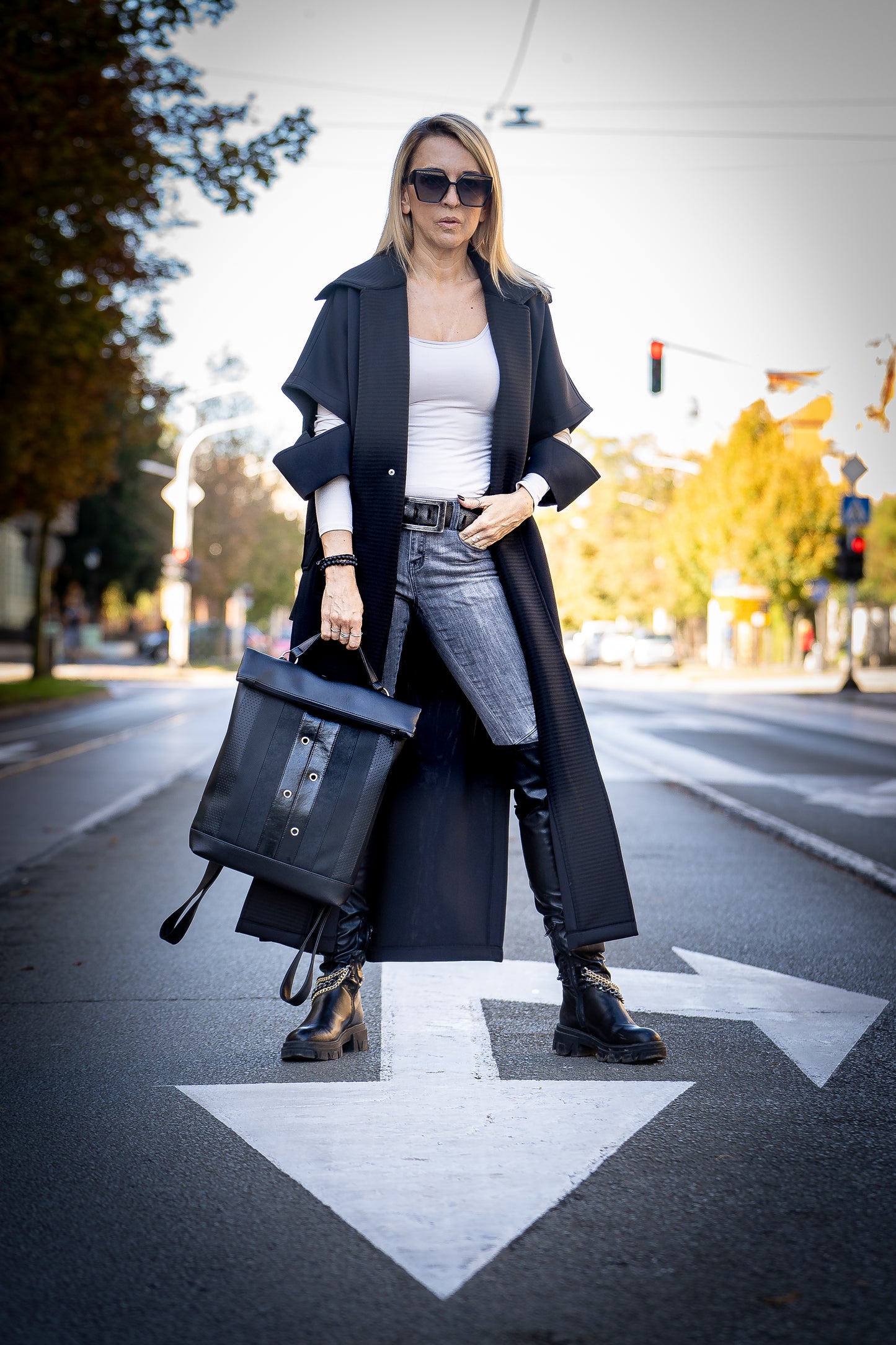 3WAY+ Ruksak Sculpt Black