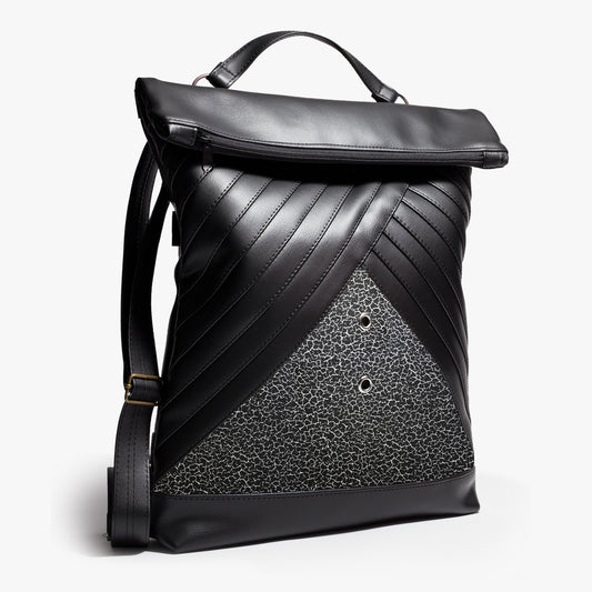 3WAY+ Ruksak Fractured Black