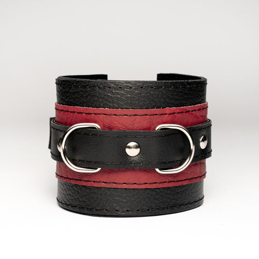 Kožna Narukvica Red & Black