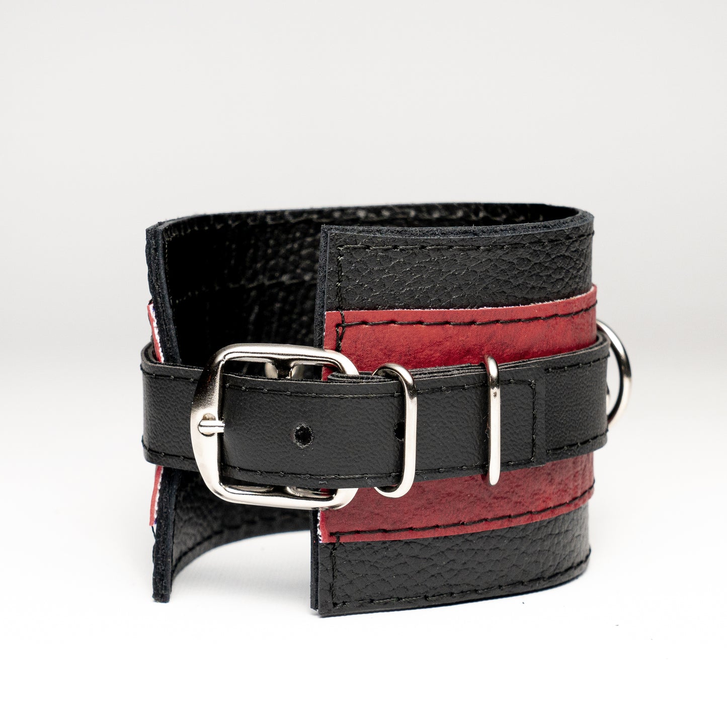 Kožna Narukvica Red & Black
