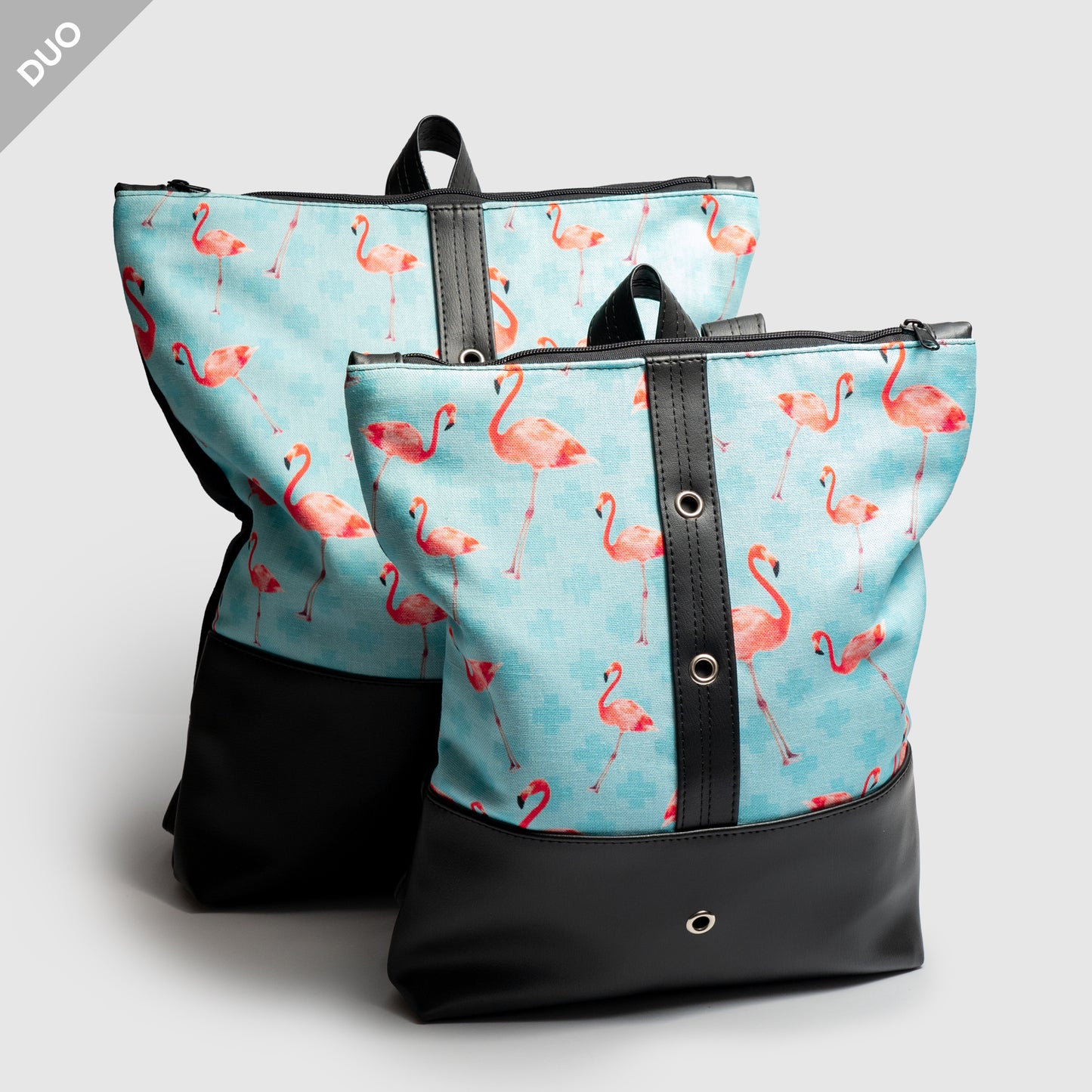 Daypack Ruksak Blue Flamingos