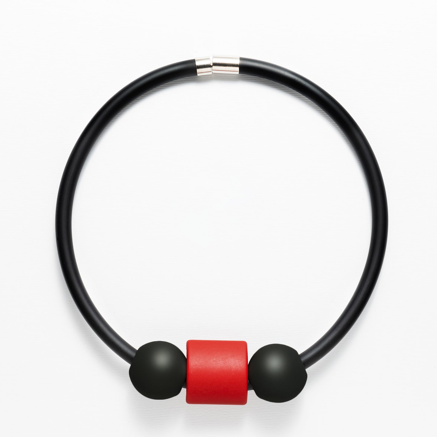 Ogrlica s elementima Red and Black